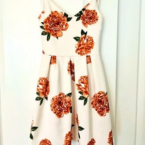 Monteau Floral Dress XS